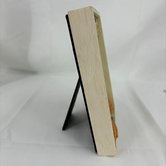 Russ Wags to Whiskers Cat Kitty Shadow Box Picture Frame For 3.5 x 5 Inch Photo - Picture 5 of 13